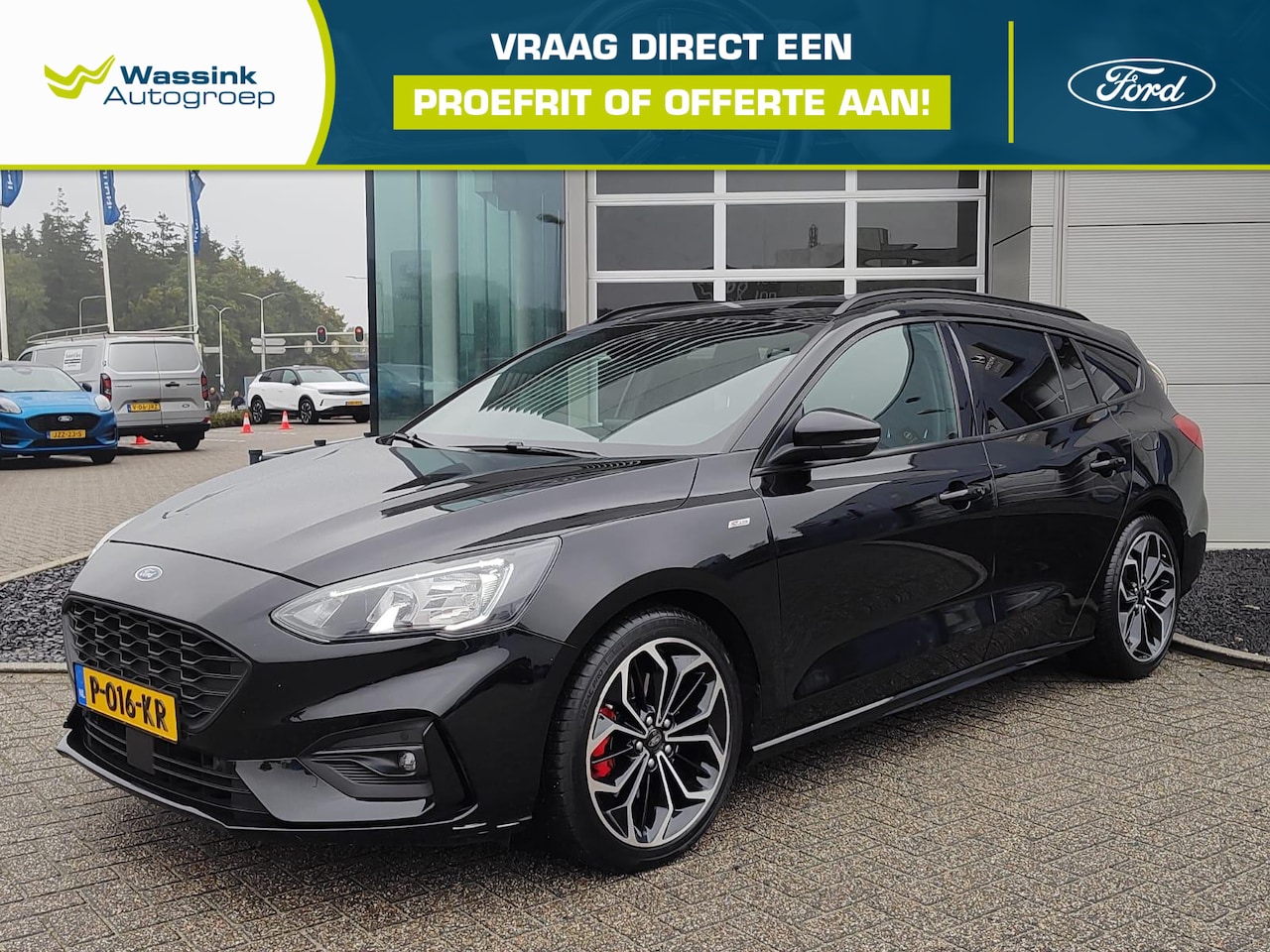 Ford Focus Wagon - 2.0 EcoBlue ST Line X Business automaat Camera | 18 inch | Elek achterklep | Winter pack | - AutoWereld.nl