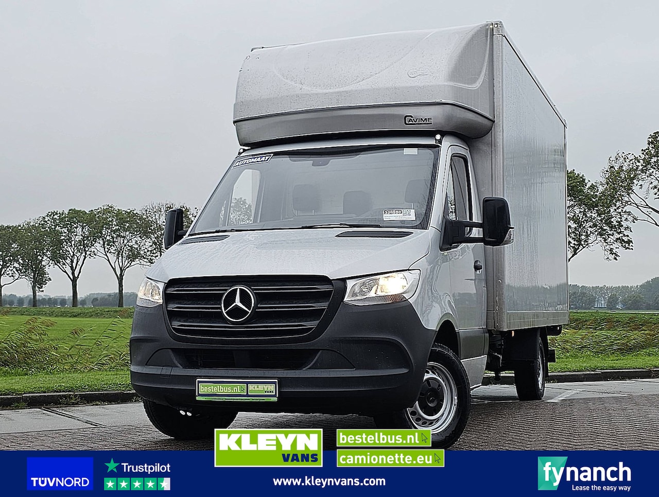 Mercedes-Benz Sprinter - 317 Bakwagen Laadklep Spoiler Automaat Mbux Navi 170Pk Euro6 BPM-Vrij Oh-historie 1e Eigen - AutoWereld.nl
