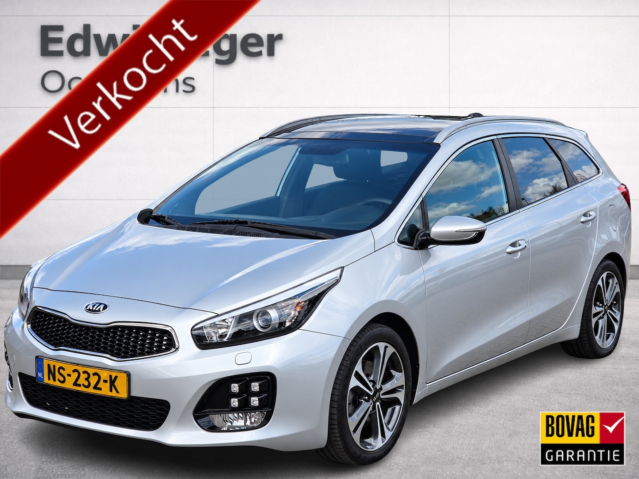 Kia Cee'd Sportswagon - 1.0 T-GDi GT-Line | Panorama | Trekhaak | Xenon | Navi | Cruise control | Climate control - AutoWereld.nl
