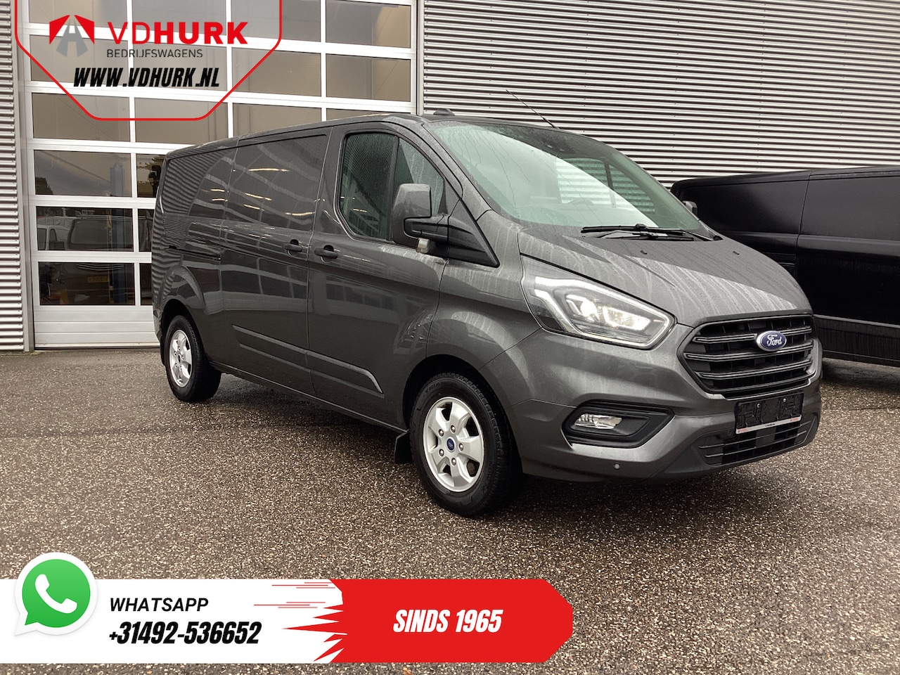 Ford Transit Custom - 2.0 TDCI 130 pk Aut. L2 MARGE Bi-Xenon/ Carplay/ Camera/ LMV/ PDC/ Cruise/ Airco - AutoWereld.nl