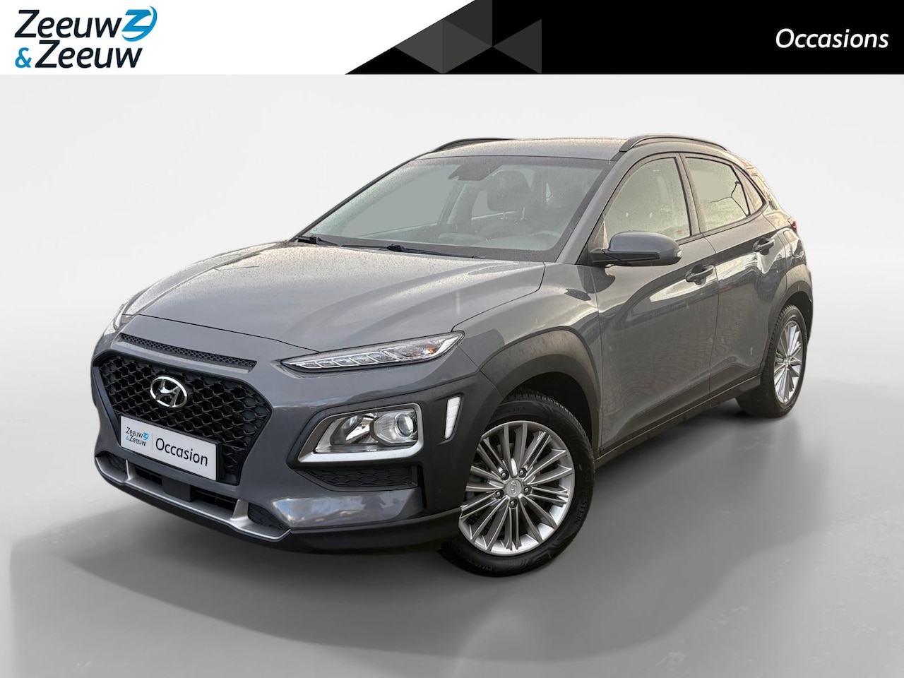 Hyundai Kona - 1.0T Premium |voorstoelen\Stuurwiel verwarmd|Allweatherbanden| Apple Carplay/Android Auto| - AutoWereld.nl