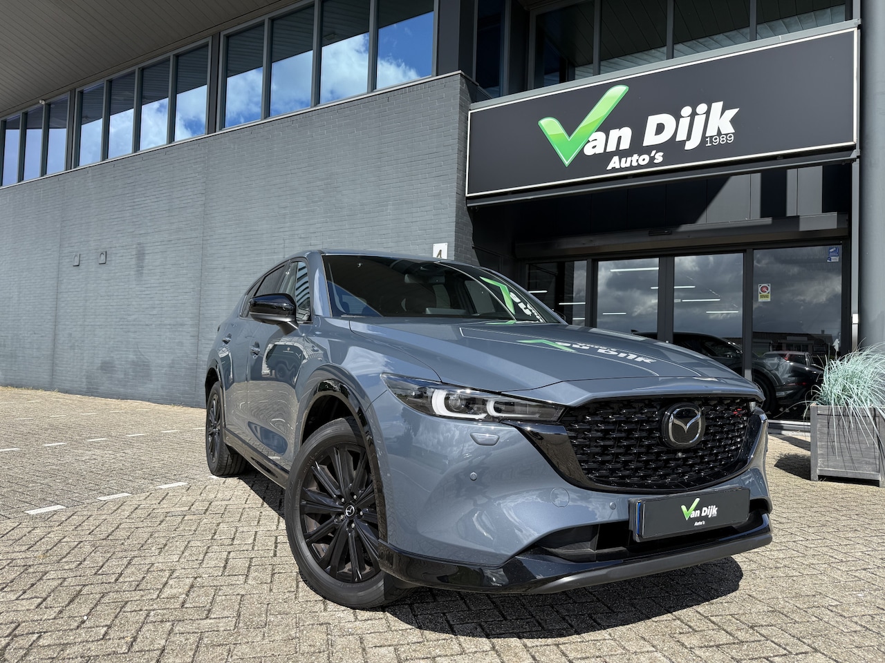 Mazda CX-5 - 2.0 e-SkyActiv-G M Hybrid Navi 360Camera El.Stoelen Leer Bose 19Inch - AutoWereld.nl