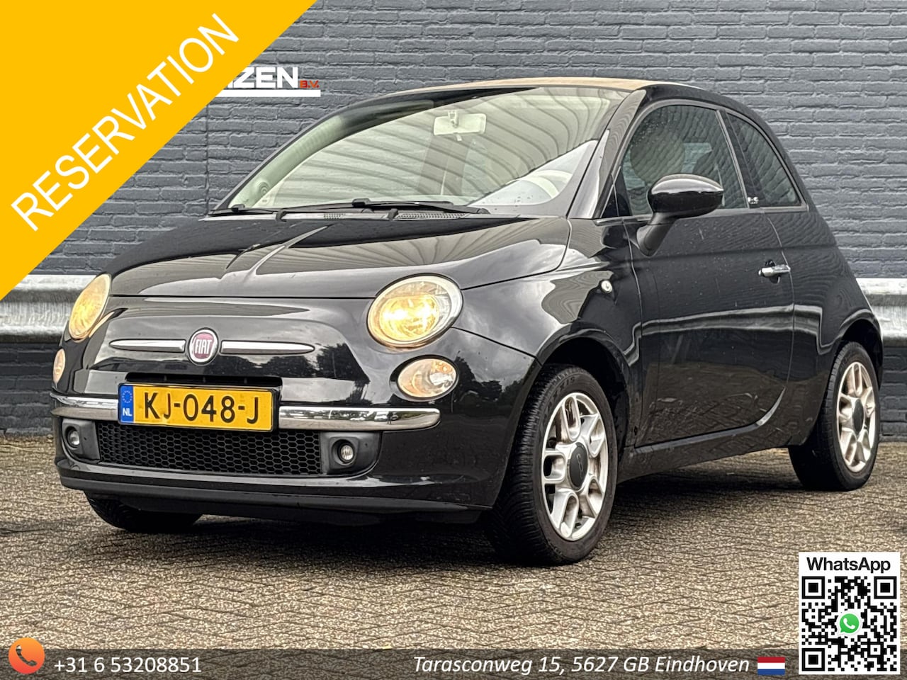 Fiat 500 C - 1.4 Lounge Cabrio | Airco | - AutoWereld.nl