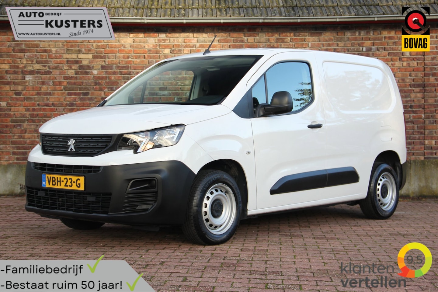 Peugeot Partner - 1.6 BlueHDI | Parkeersensoren| bluetooth| Nap| - AutoWereld.nl