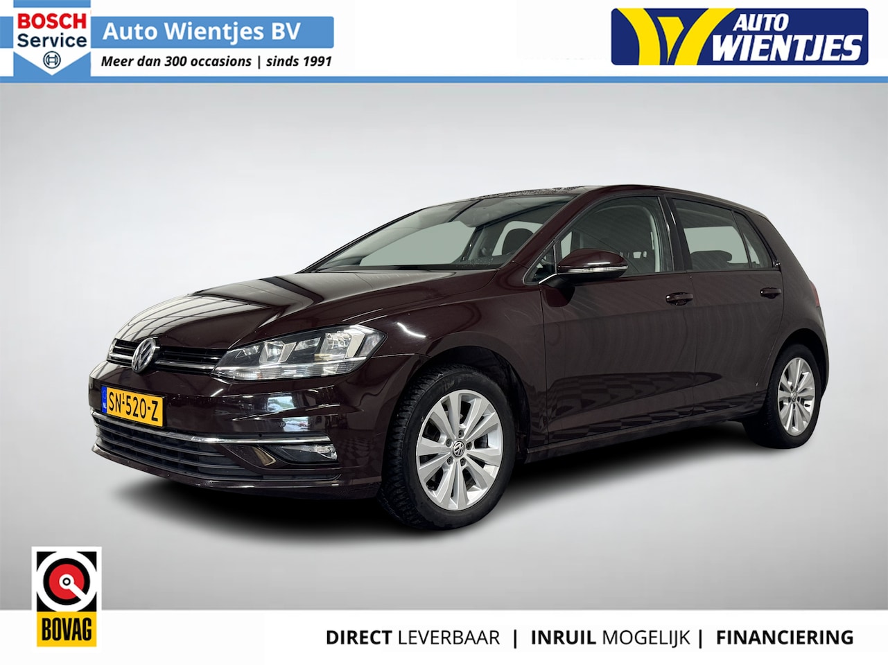 Volkswagen Golf - 1.0 TSI | Comfortline 5-Drs | Airco-Ecc | Navi | Carplay - AutoWereld.nl
