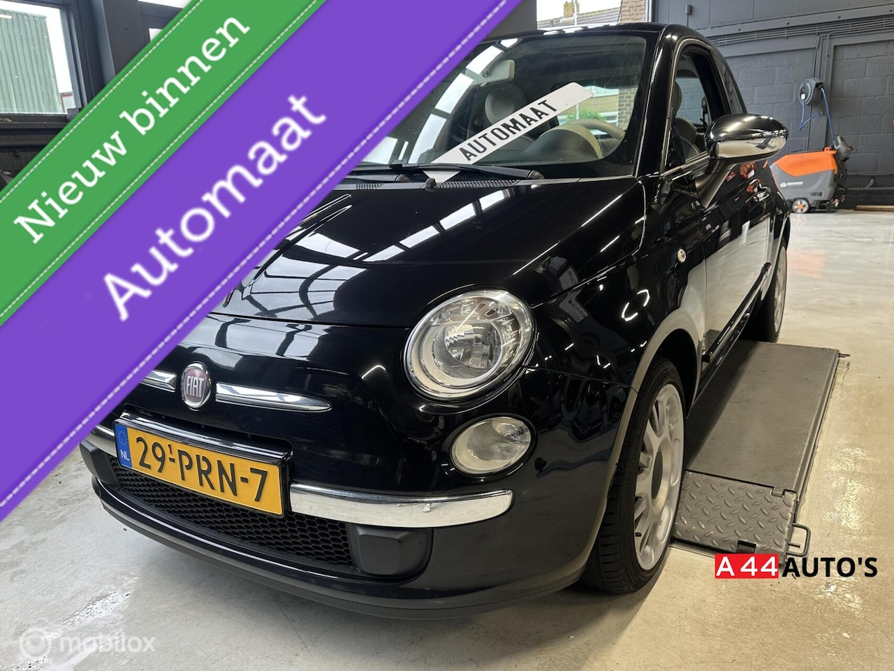 Fiat 500 - 1.2 Lounge*NL AUTO*124862KM*NAP✅*AUTOMAAT*PANORAMA* - AutoWereld.nl