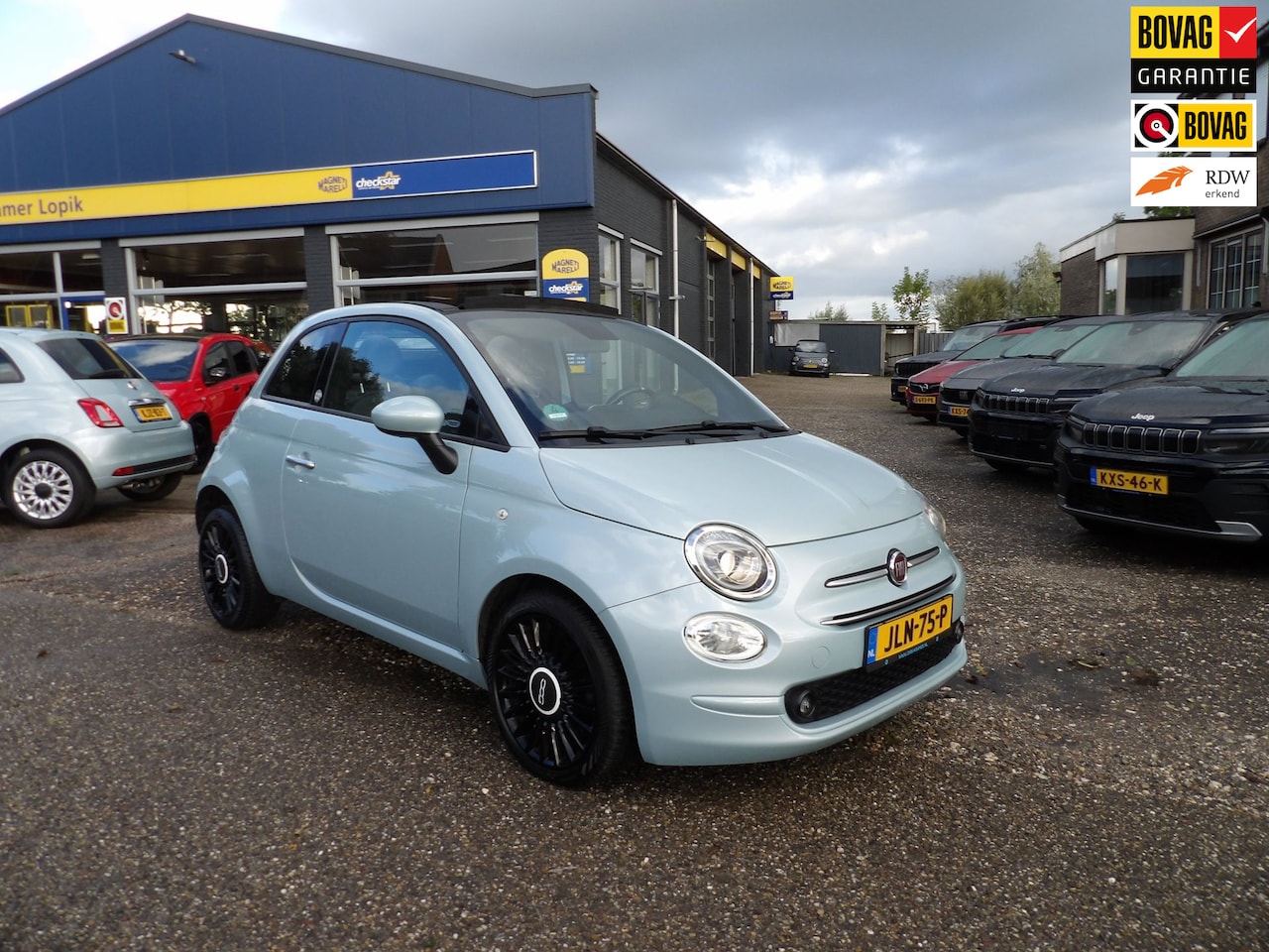 Fiat 500 C - 1.0 Hybrid Launch Edition / Rijklaarprijs / Cabrio - AutoWereld.nl