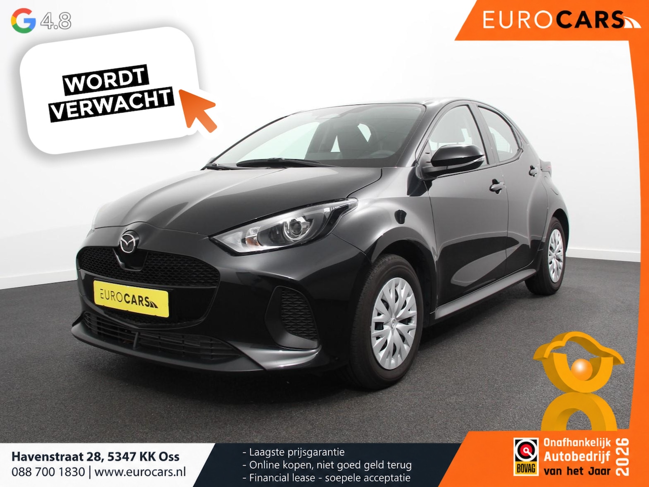 Mazda 2 Hybrid - 1.5 Automaat Prime-line Airco Adaptieve cruise control Achteruitrijcamera Lane assist Radi - AutoWereld.nl