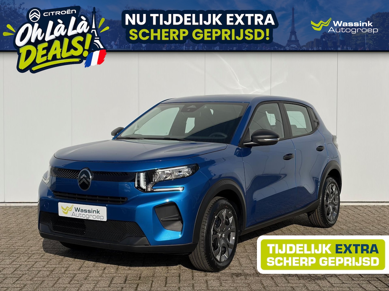 Citroën ë-C3 - EV 30kWh 113pk Urban Range You | Parkeersensoren | Airco | 3-fase | - AutoWereld.nl