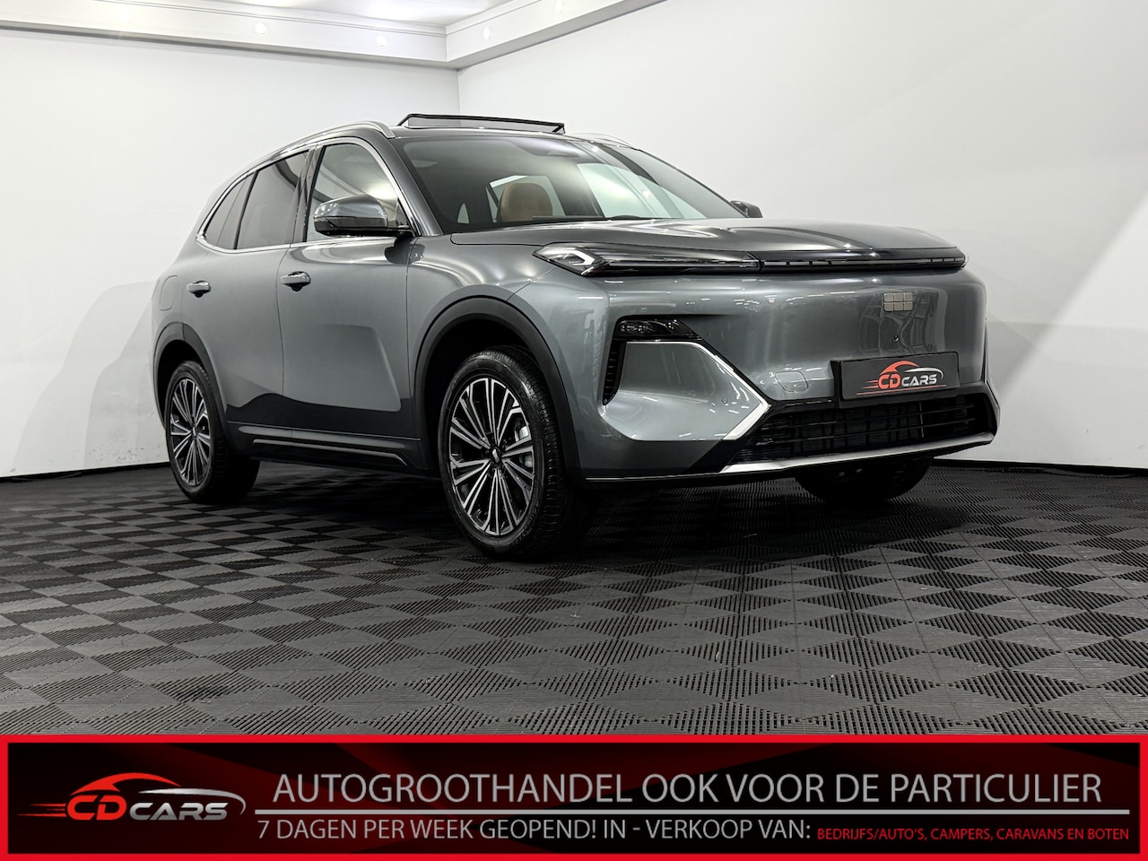 Geely Starray EM-i - 1.5 Max+ Brown Leder, Panoramadak, Flyme sound, Head-up display, 360 Camera, Elektrische a - AutoWereld.nl