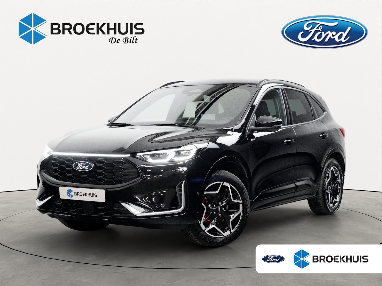 Ford Kuga - FHEV ST-Line X | VERLENGDE GARANTIE! | ELEKTR. TREKHAAK | ADAPTIVE CRUISE | 360° CAMERA | - AutoWereld.nl