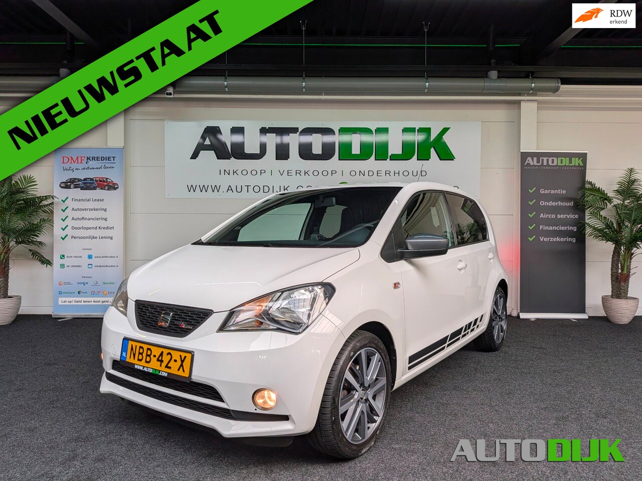 SEAT Mii - 1.0 FR Intense|Nieuwstaat|Stoelverwarming|Navigatie - AutoWereld.nl