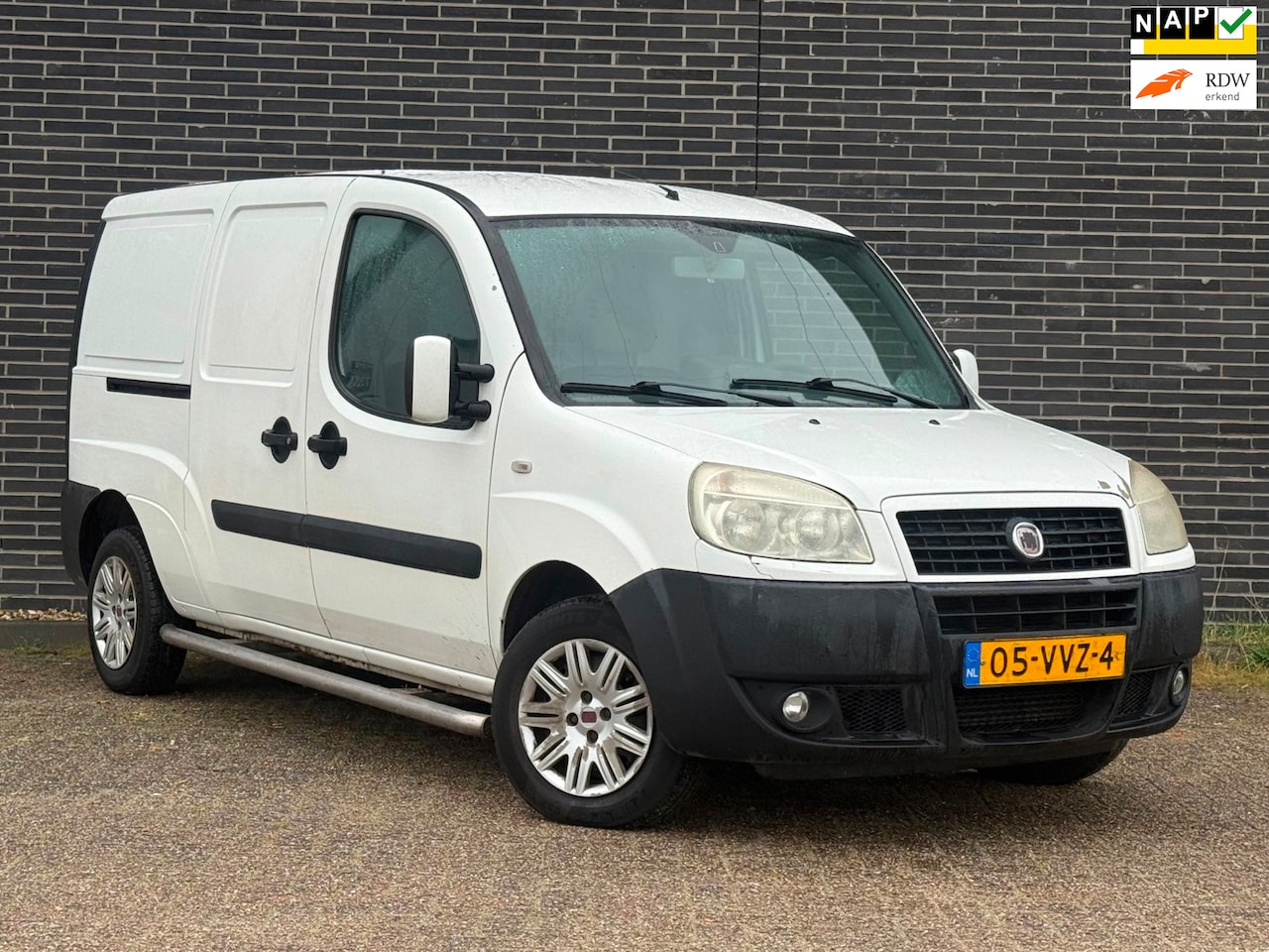 Fiat Doblò - 1.3 MultiJet Basis Maxi Airco, Nieuwe APK! - AutoWereld.nl
