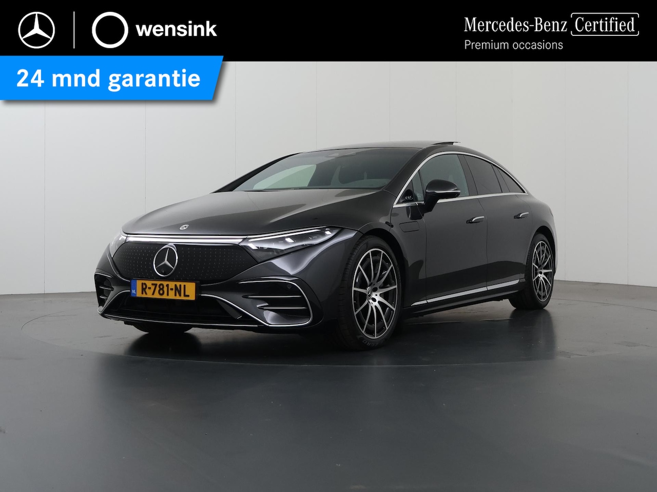 Mercedes-Benz EQS - 580 4MATIC AMG Line 108 kWh | Luchtvering | Achterasbesturing | Head Up | 360 graden camer - AutoWereld.nl