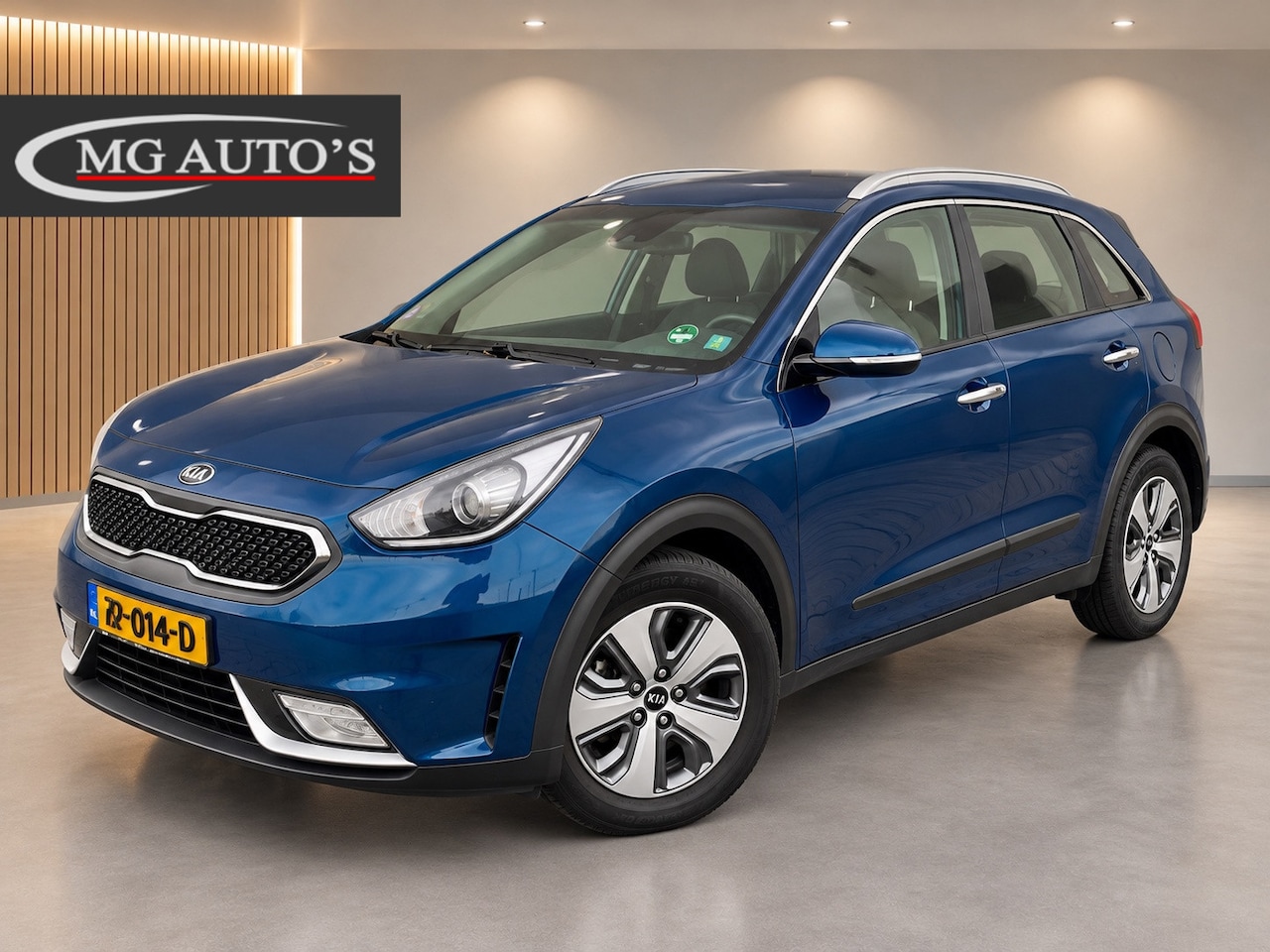 Kia Niro - 1.6 GDi Hybrid DynamicLine | Trekhaak | Nieuwe Accu | Stoel/Stuurverwarming | Navi | Cruis - AutoWereld.nl