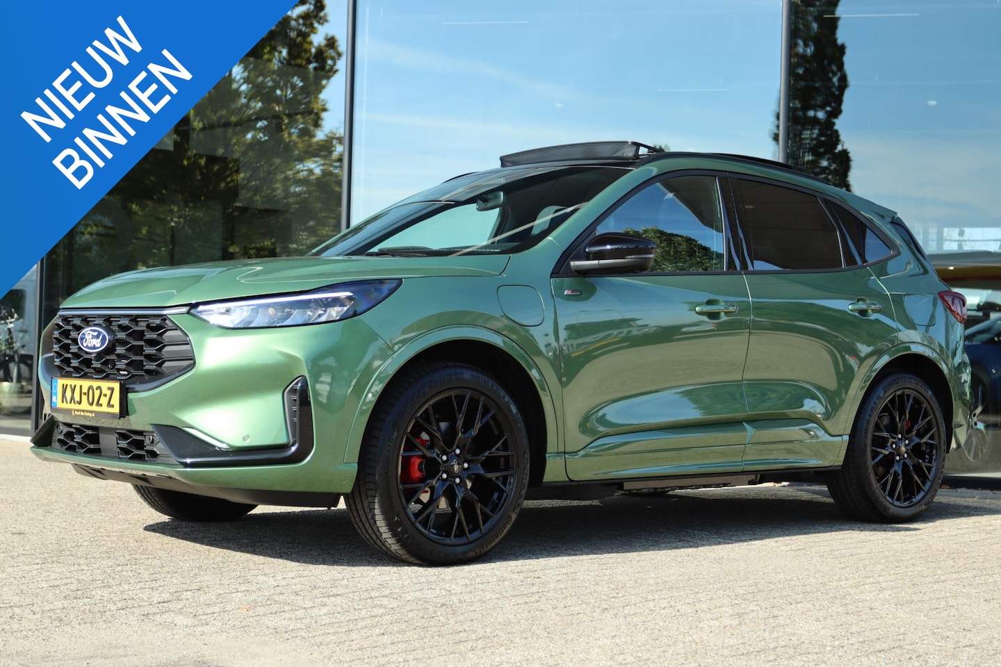 Ford Kuga - 2.5 PHEV ST-LINE X *NIEUW DIRECT LEVERBAAR!* BLACK-PACK | PANO | TREKHAAK | 360 CAMERA | W - AutoWereld.nl