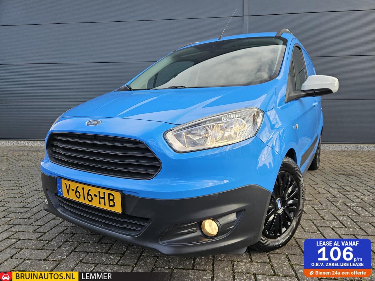 Ford Transit Courier - 1.5 TDCI Airco Navi Cruise EU 6 - AutoWereld.nl