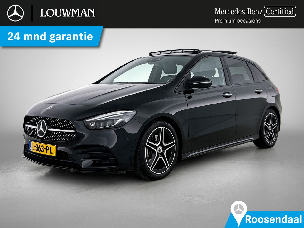 Mercedes-Benz B-klasse - 180 AMG Nightpakket | Panoramadak | Sfeerverlichting | Trekhaak | Dode Hoek Ass | memory | - AutoWereld.nl