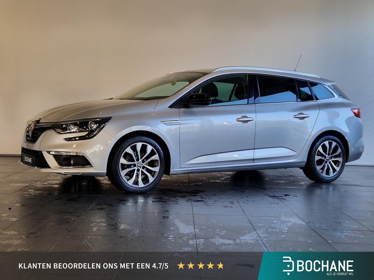 Renault Mégane Estate - 1.3 TCe Limited | TREKHAAK | DEALER ONDERHOUDEN | NAVIGATIE | PARKEERSENSOREN V+A | - AutoWereld.nl