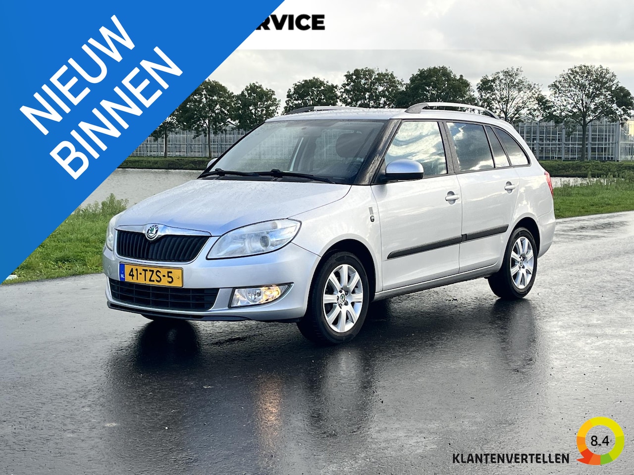 Skoda Fabia Combi - 1.2 TSI Style Airco, cruise, carplay, trekhaak - AutoWereld.nl
