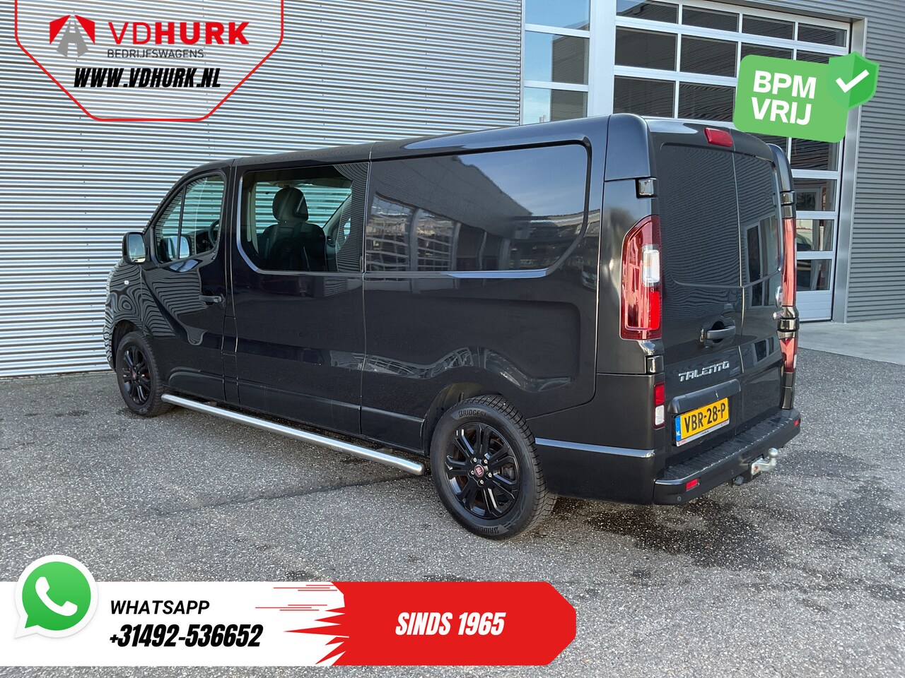 Fiat Talento - 1.6 MJ L2 125 pk DC Dubbel Cabine APK-08-27'/ Airco/ Cruise/ 17'LMV/ PDC/ Sidebars/ Trekha - AutoWereld.nl