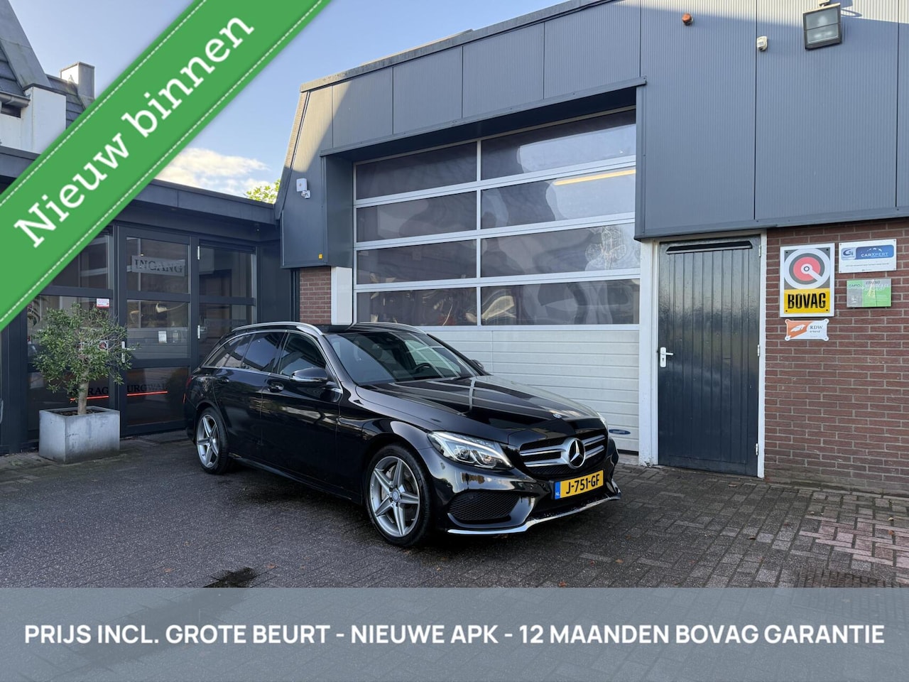Mercedes-Benz C-klasse Estate - 250 AMG PAKKET TH/NAVI *ALL-IN PRIJS* - AutoWereld.nl