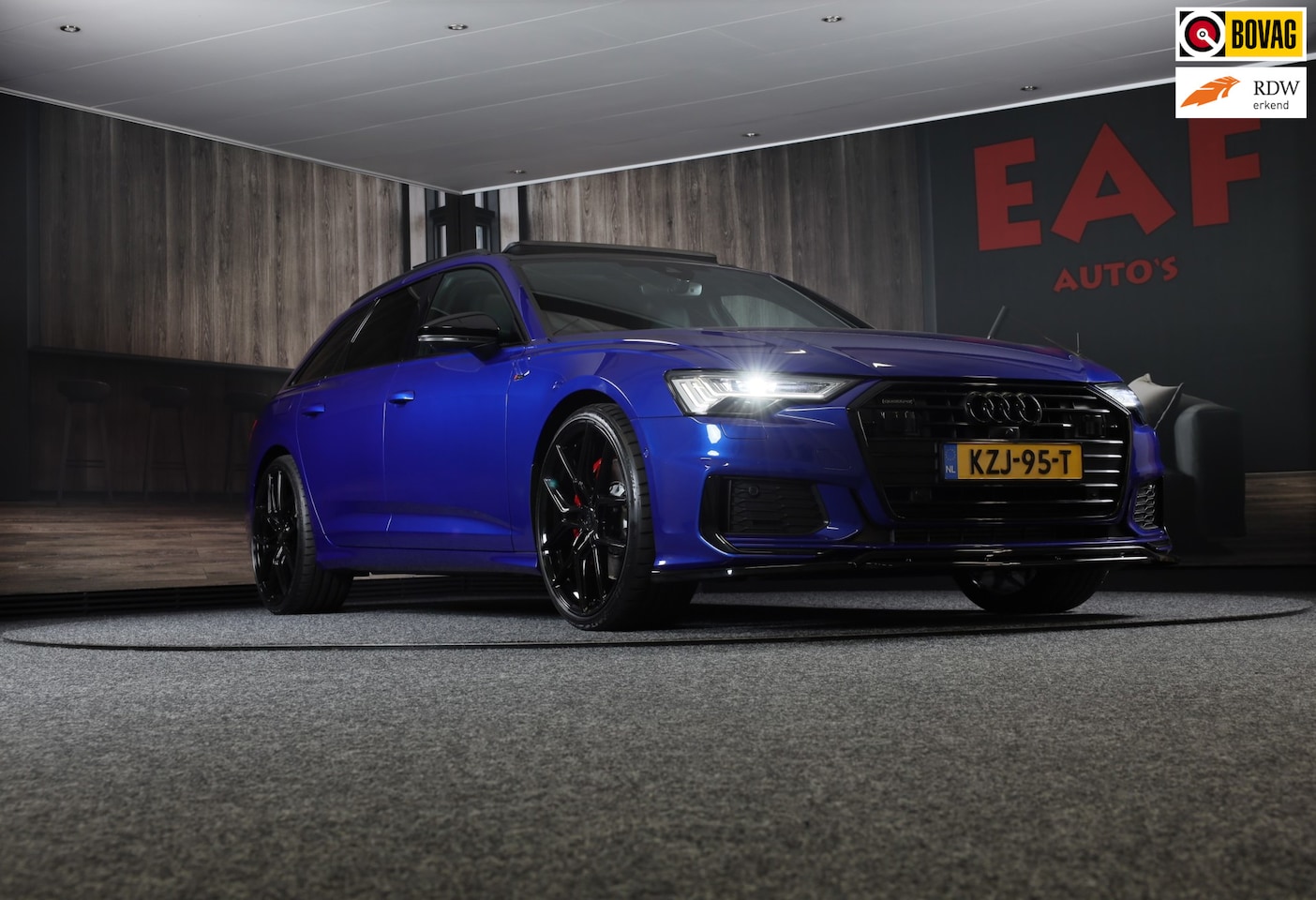 Audi A6 Avant - 55 TFSI e Quattro RS6 Look / Head Up / B & O / Elek Stoelen / Memory / Acc / F1 / Lane Ass - AutoWereld.nl