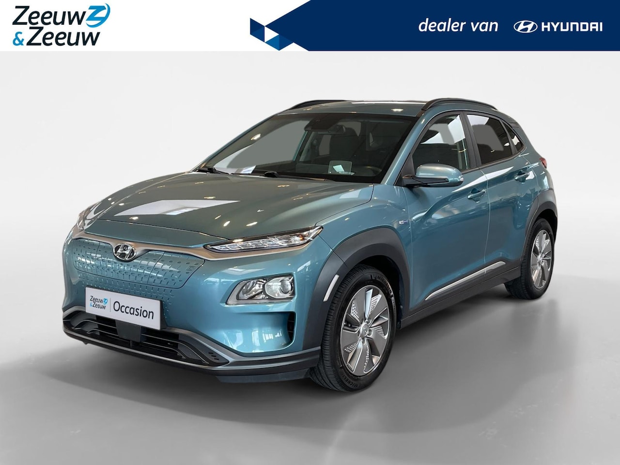 Hyundai Kona Electric - EV Fashion 64 kWh 204PK | Warmtepomp | Navigatie | Apple Carplay & Android Auto | 100% SOH - AutoWereld.nl