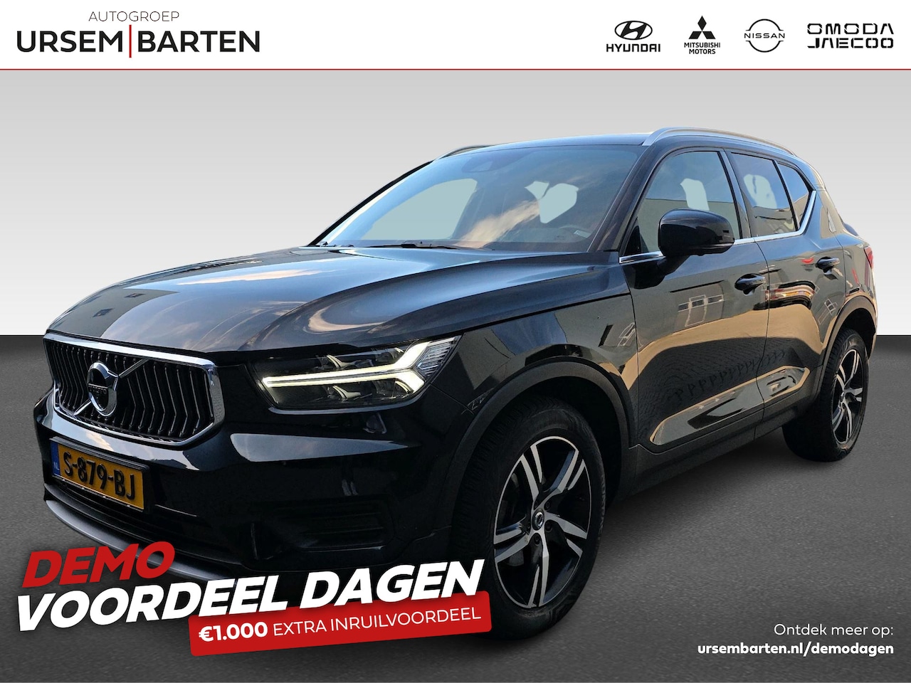 Volvo XC40 - 1.5 T3 Inscription | Automaat | Rood Leer | 360 Camera | Navigatie | elektrische Achterkle - AutoWereld.nl