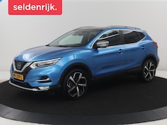Nissan Qashqai - 1.2 Tekna + | Panoramadak | Leder | Memory | Trekhaak | Stoelverwarming | Cruise control |