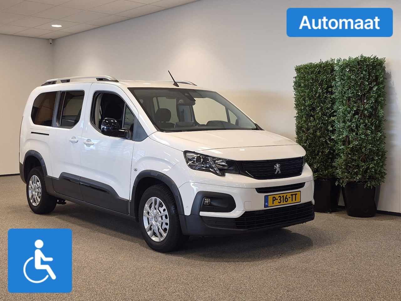 Peugeot Rifter Long - L2 Rolstoelauto Automaat 3+1 XXLong (verlengde ombouw) - AutoWereld.nl