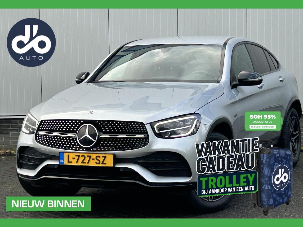 Mercedes-Benz GLC-klasse - 300e 4MATIC Business Solution SOH 95% I 19"LMV I CAMERA I ORG.NL + NAP + DEALER O.H. - AutoWereld.nl