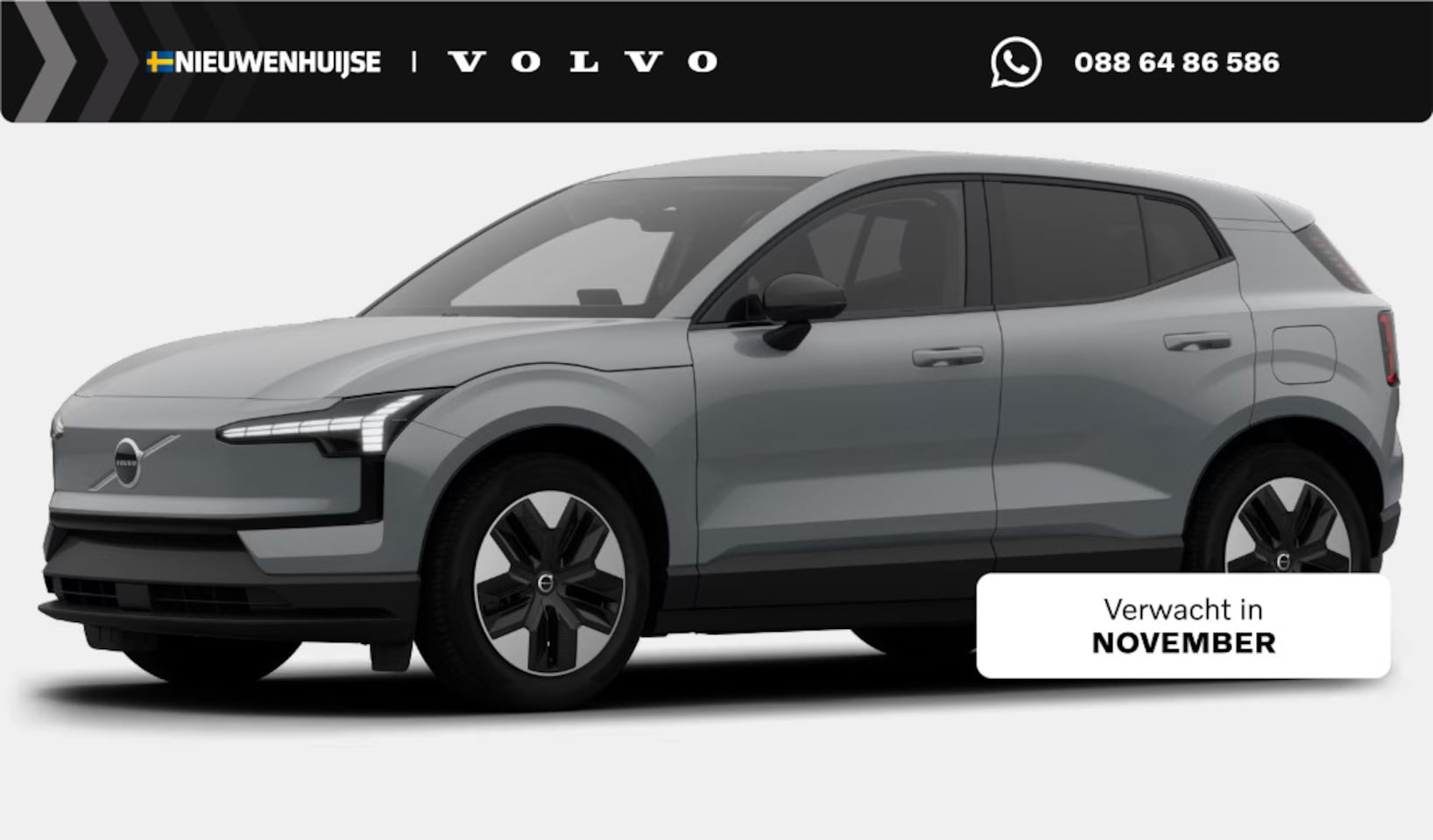 Volvo EX30 - P3 Long Range Plus Europa 69 kWh | Adaptive Cruise Control | Indigo interieur | Stoel + St - AutoWereld.nl