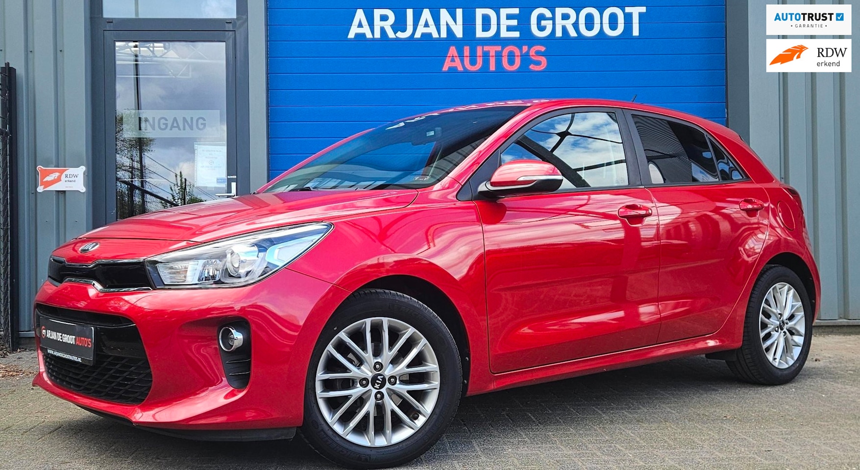 Kia Rio - 1.2 85 PK 4 Cilinder Clima Carplay® PDC LM Velgen - AutoWereld.nl