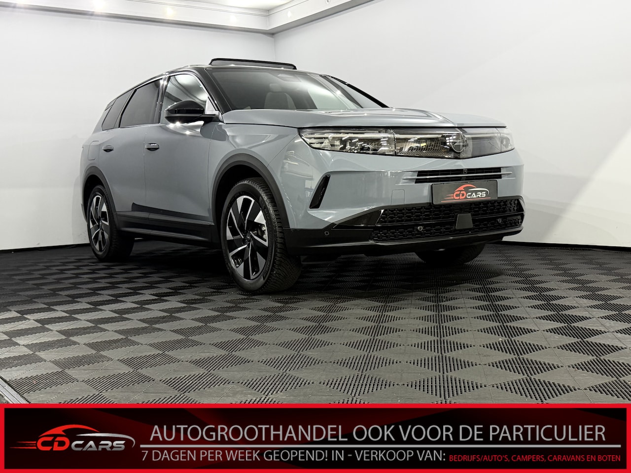 Opel Grandland - 1.2 Turbo Hybrid 145pk eDCT6 GS Panoramadak, 360 Camera, Head-up display, Navi, Winterpakk - AutoWereld.nl