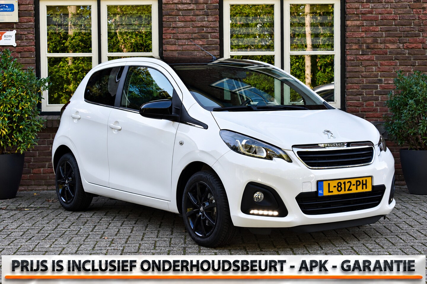 Peugeot 108 - 1.0 e-VTi Active 16.381KM | Lichtmetalen velgen | Black Pakket - AutoWereld.nl