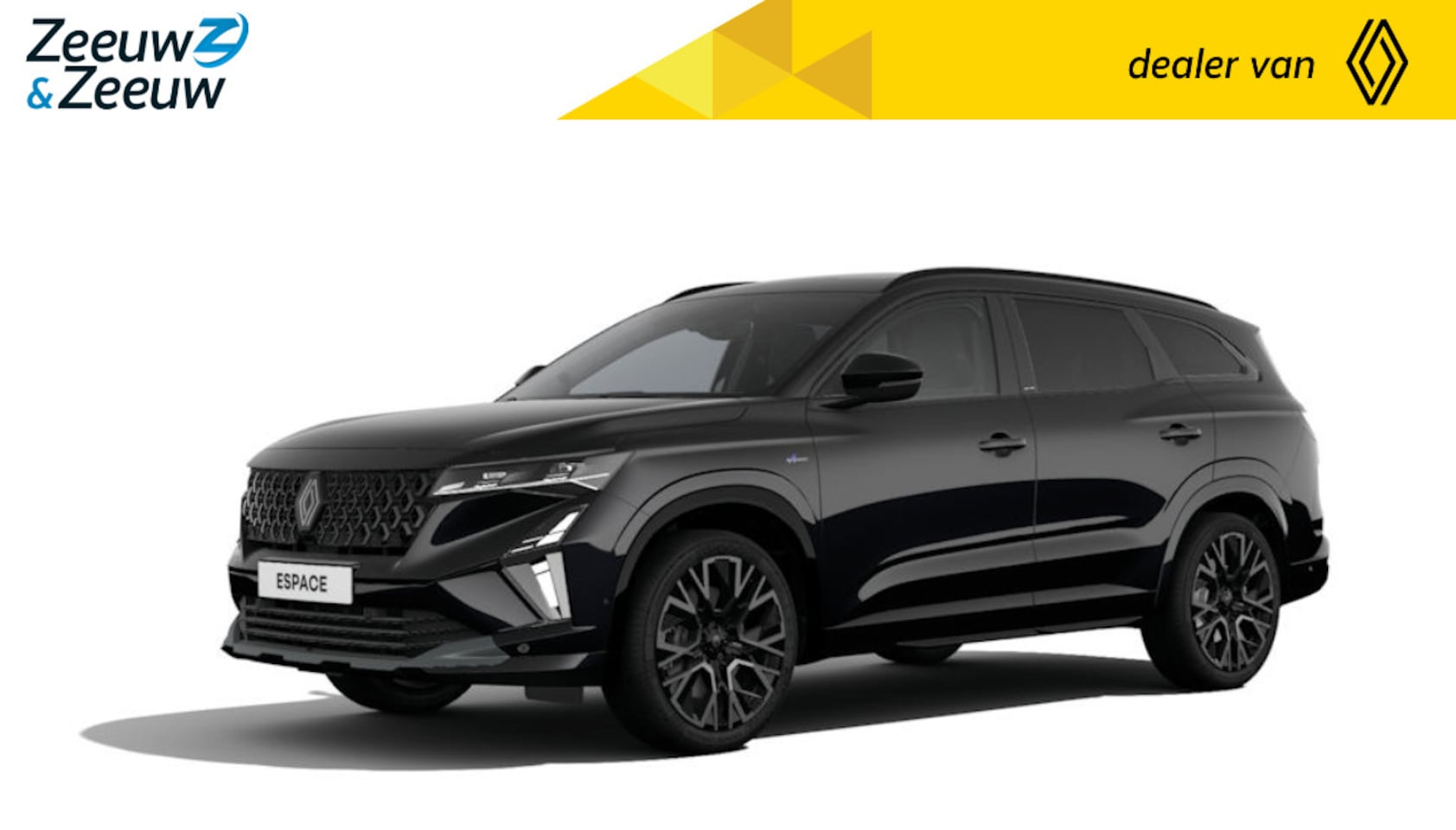 Renault Espace - E-Tech full hybrid 200 esprit Alpine 7p. | Nu uit voorraad leverbaar met €7.100,- Zeeuw & - AutoWereld.nl