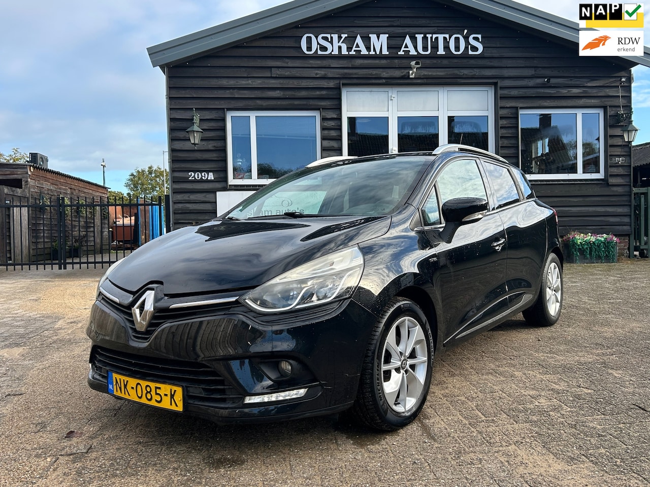 Renault Clio Estate - 0.9 TCe Limited Airco, Cruise control, elec pakket - AutoWereld.nl
