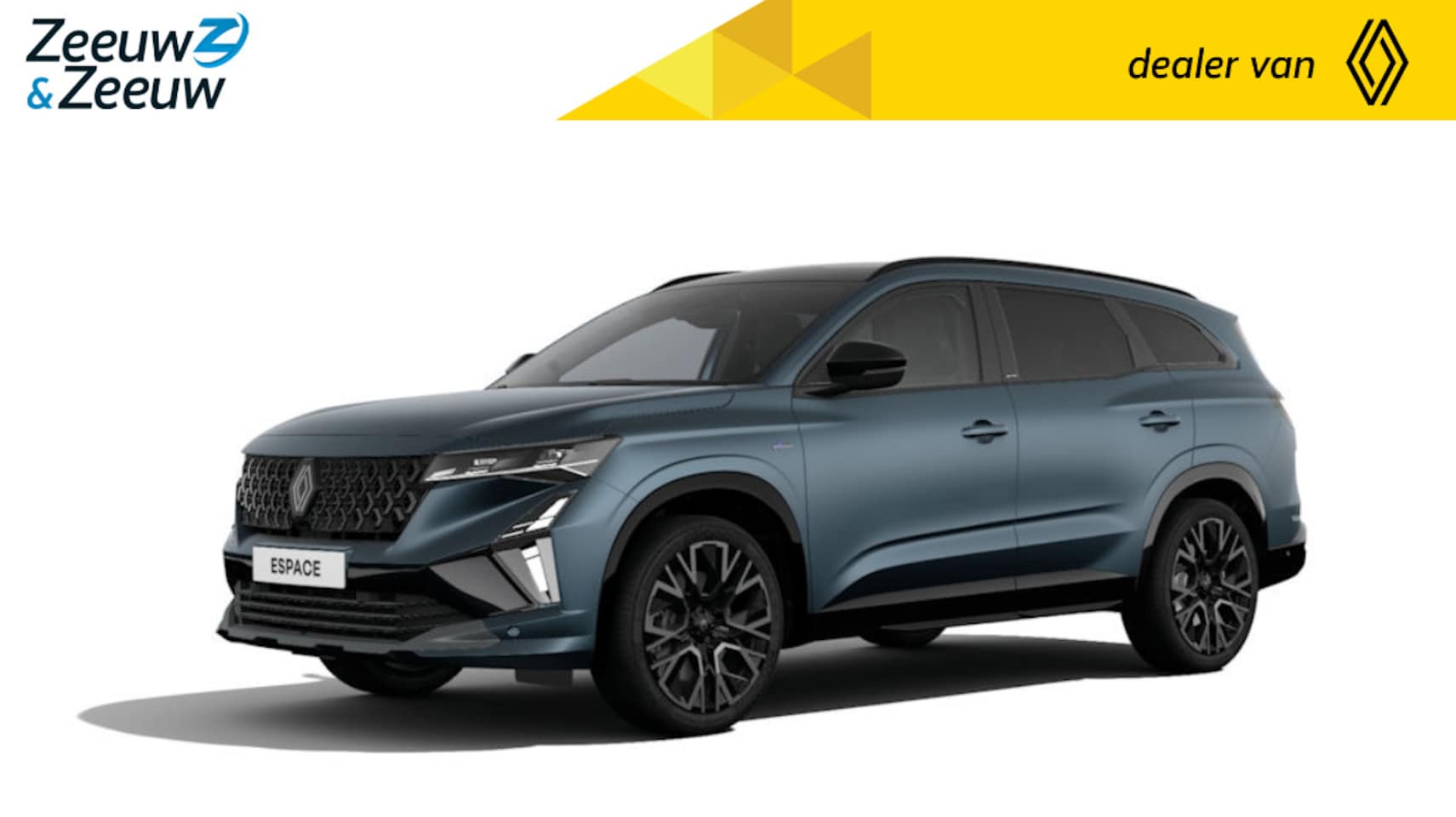 Renault Espace - E-Tech full hybrid 200 esprit Alpine 5p. | Nu uit voorraad leverbaar met €7.400,- Zeeuw & - AutoWereld.nl