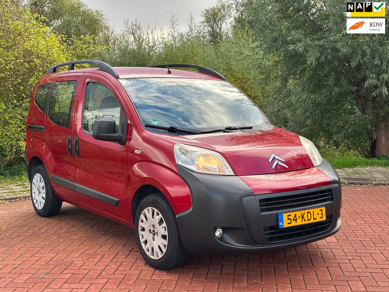 Citroën Nemo - 1.4i Multispace Airco/Nap/2 schuifdeuren/Benzine - AutoWereld.nl