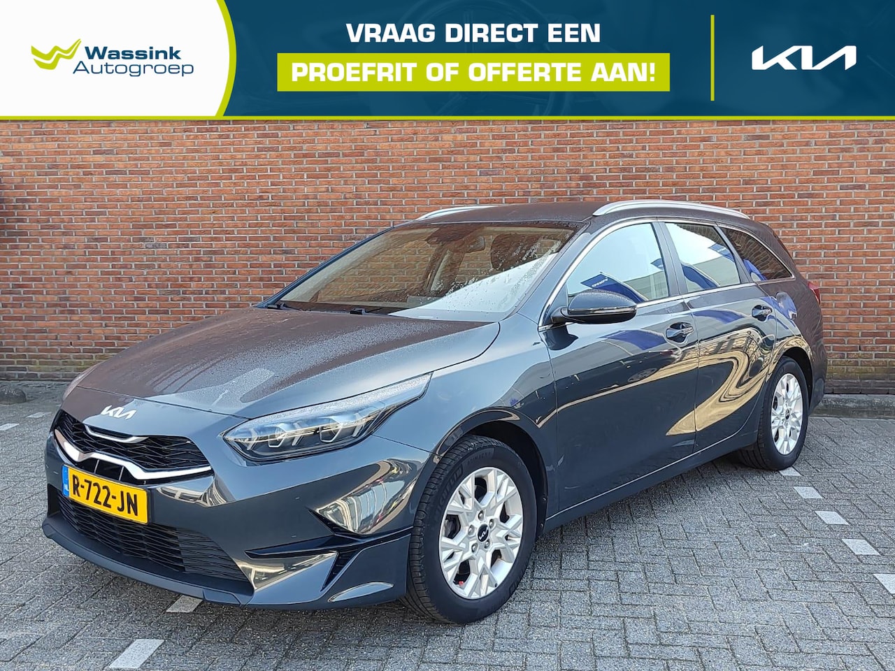 Kia Cee'd Sportswagon - Ceed 1.0 T-GDi DynamicLine | Navigatie | Camera | 16 inch licht metalen velgen | - AutoWereld.nl
