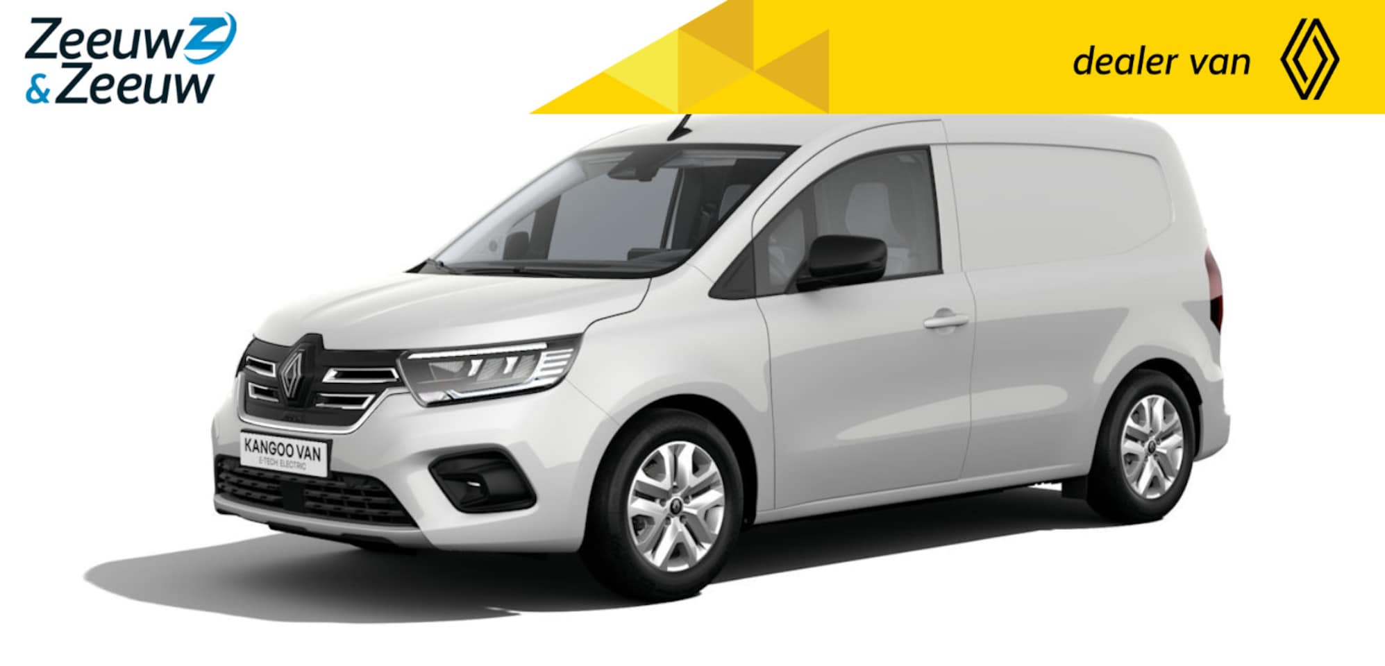 Renault Kangoo - Extra L1 44 kWh nu met 22% voorraad actiekorting bij Zeeuw & Zeeuw Delft. Beperkte voorraa - AutoWereld.nl