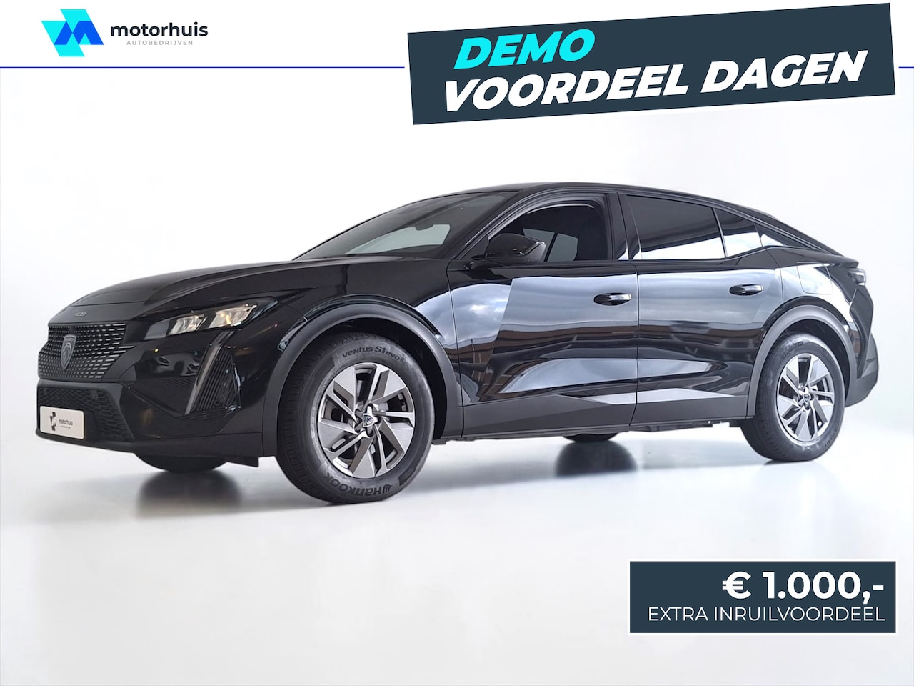 Peugeot 408 - 1.6 Hybrid Allure Pack 180 EAT8 NAVI ACC AGR  360°CAMERA - AutoWereld.nl