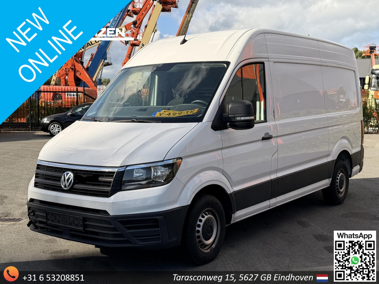 Volkswagen Crafter - 30 2.0 TDI L3H3 Trendline | € 5.999,- MARGE! | MOTOR DEFECT! | Cruise | Airco | Trekhaak | - AutoWereld.nl
