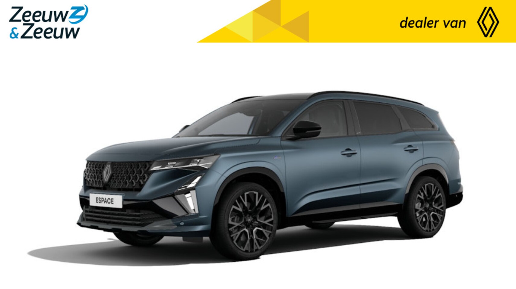 Renault Espace - E-Tech full hybrid 200 esprit Alpine 5p. | Nu uit voorraad leverbaar met €7.400,- Zeeuw & - AutoWereld.nl
