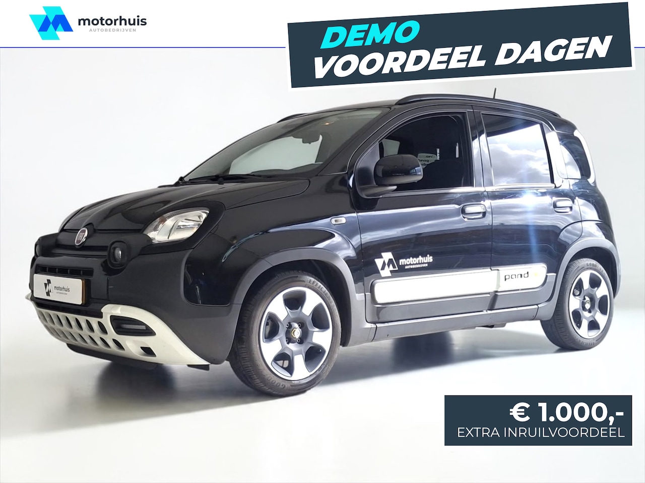 Fiat Panda - 1.0 Hybrid Pandina 1.0 Hybrid 70pk Pandina - AutoWereld.nl