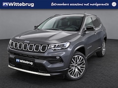 Jeep Compass - 4xe 240 Plug-in Hybrid Electric Limited met o.a. Panoramadak, Camera en Navigatie