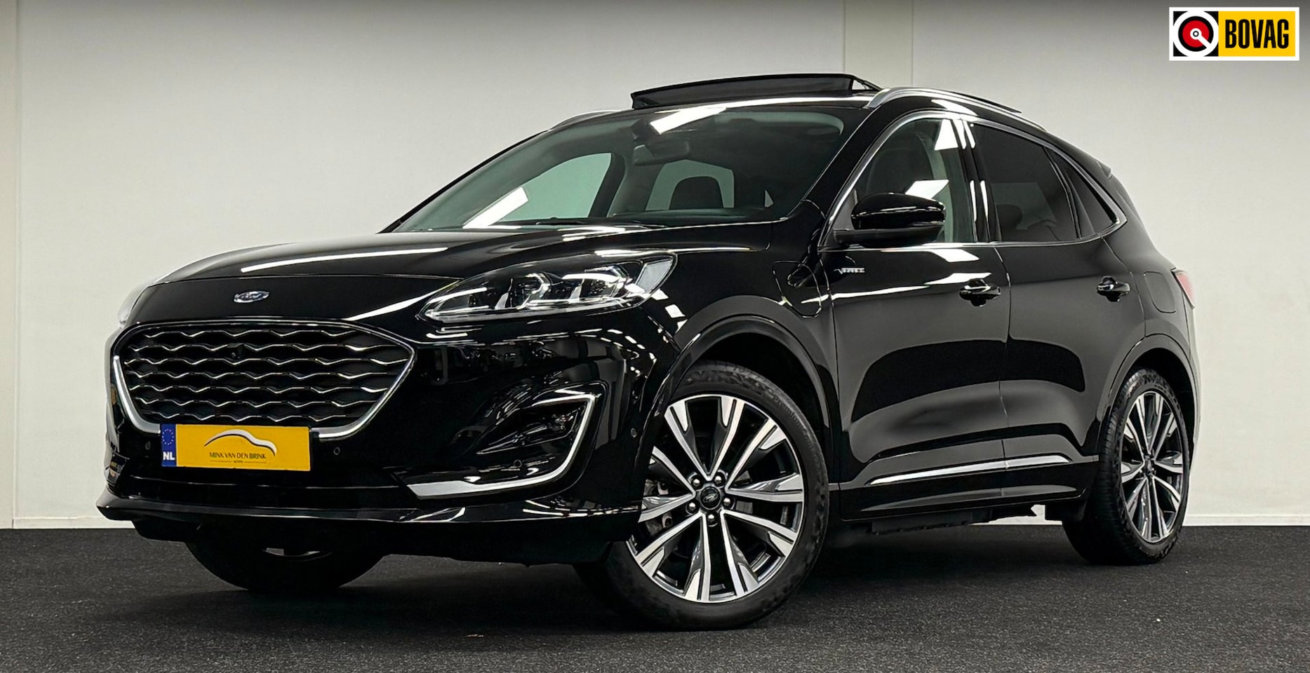 Ford Kuga - 2.5 PHEV Vignale*Panodak*Trekhaak*Memory*VolLeder*20'' - AutoWereld.nl