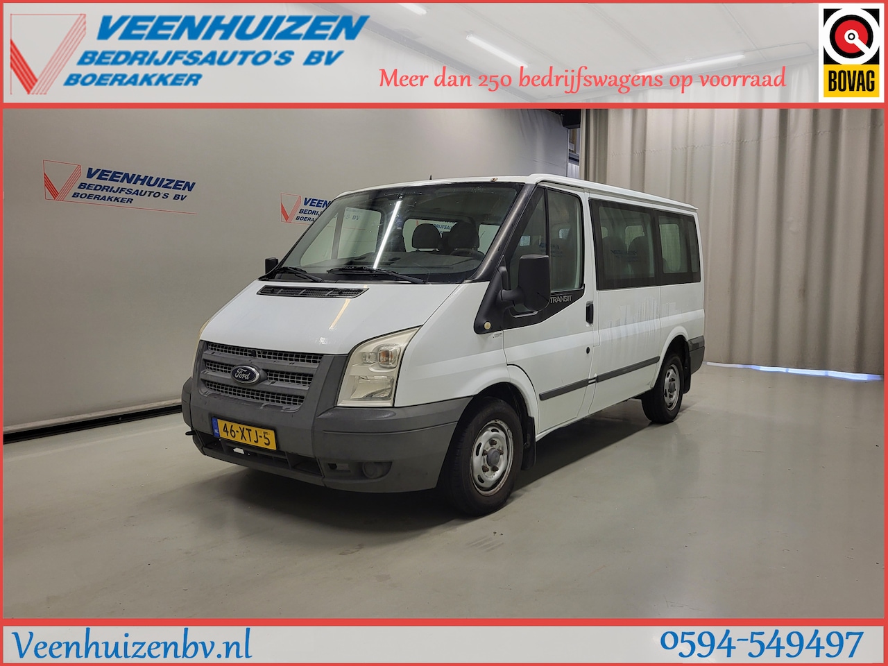 Ford Transit Kombi - 2.2TDCi 9-Personenbus! - AutoWereld.nl