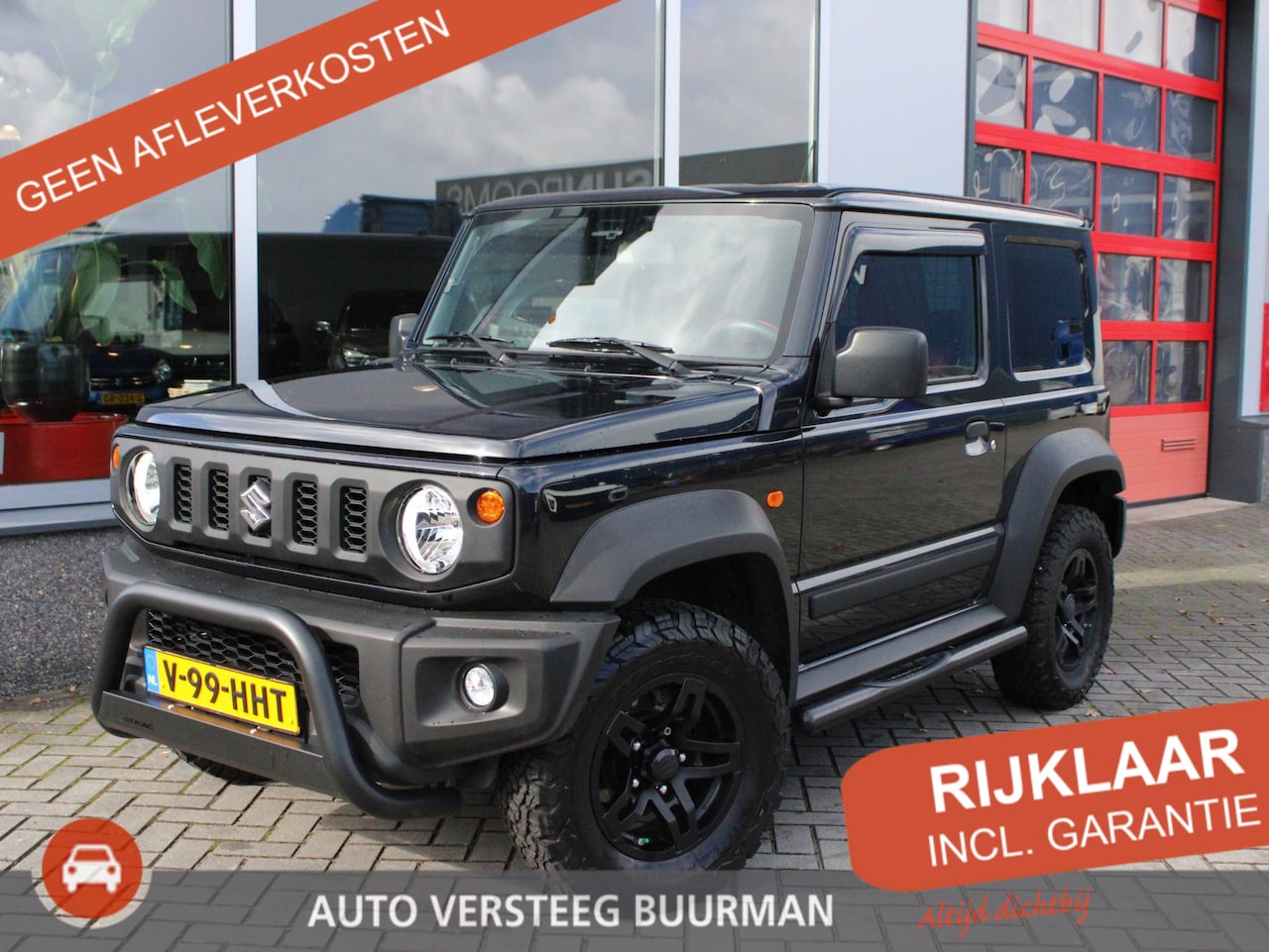 Suzuki Jimny - 1.5 Professional AllGripp Lederen bekleding met stoelverwarming, Trekhaak afneembaar, 15" - AutoWereld.nl